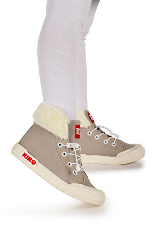 Kiko Kids Tigge Günlük Lastikli Kız Çocuk Bot Ayakkabı