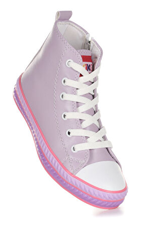 Kiko Kids Pant Günlük Bağcıklı Fermuarlı Kız Çocuk Spor Ayakkabı