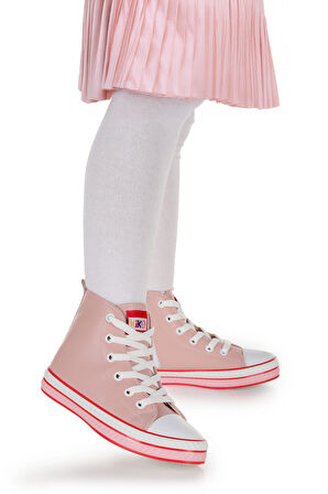 Kiko Kids Pant Günlük Bağcıklı Fermuarlı Kız Çocuk Spor Ayakkabı