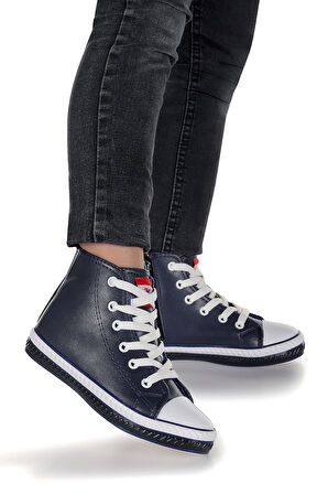 Kiko Kids Pant Günlük Bağcıklı Fermuarlı Erkek Çocuk Spor Ayakkabı