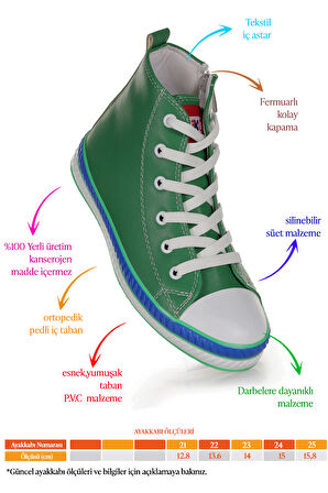 Kiko Kids Pant Günlük Bağcıklı Fermuarlı Erkek Bebek Spor Ayakkabı