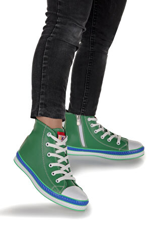 Kiko Kids Pant Günlük Bağcıklı Fermuarlı Erkek Bebek Spor Ayakkabı