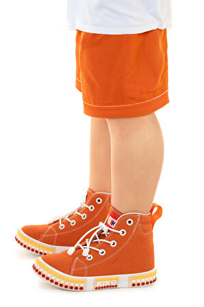 Kiko Kids Gamel Günlük Lastikli Erkek Çocuk Bot Ayakkabı