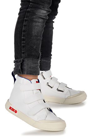 Kiko Kids Garf Günlük Cırtlı Erkek Çocuk Bot Ayakkabı