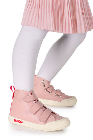 Kiko Kids Garf Günlük Cırtlı Kız Çocuk Bot Ayakkabı