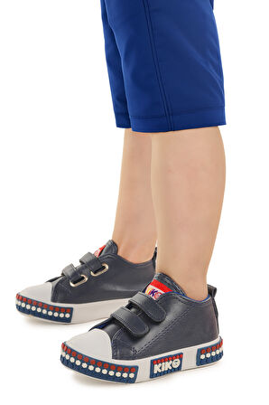 Kiko Kids Kach Cırtlı Erkek Bebek Günlük Spor Ayakkabı