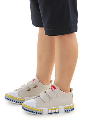 Kiko Kids Kach Cırtlı Erkek Bebek Günlük Spor Ayakkabı