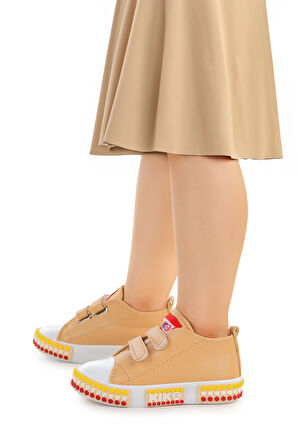 Kiko Kids Kach Cırtlı Kız Bebek Günlük Spor Ayakkabı