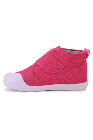 Kiko Kids Winnie İlk Adım Cırtlı Kız Bebek Günlük Bot Ayakkabı