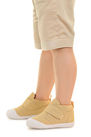 Kiko Kids Winnie Cırtlı Erkek Bebek Günlük Bot Ayakkabı