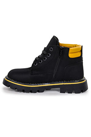 Kiko Kids Fermuarlı Erkek Çocuk Bot Ayakkabı Arz 4552