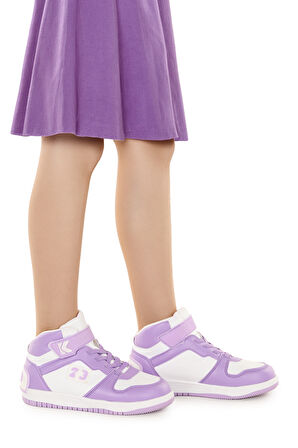 Kiko Kids Carde Günlük Cırtlı Kız Çocuk Spor Ayakkabı
