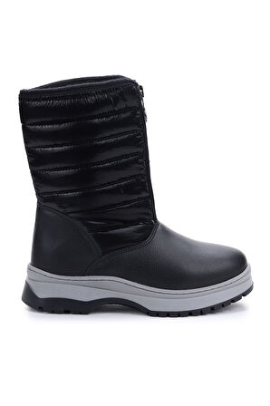 Kiko Kids Cilt Fermuarlı Kız Çocuk Kar Botu Arz 2325