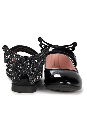  Friga Kelebek Cırtlı Kız Çocuk Babet Ayakkabı