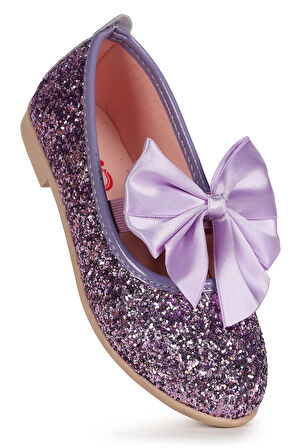  Tari Fiyonk Lastikli Kız Çocuk Babet Ayakkabı