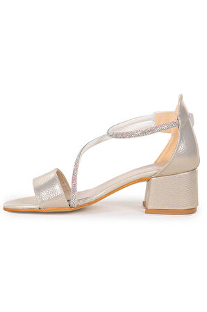 Kiko Kids Pisar Günlük Kız Çocuk 4 Cm Topuklu Sandalet Abiye Ayakkabı