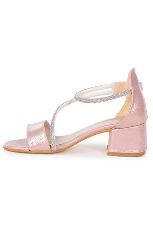 Kiko Kids Pisar Günlük Kız Çocuk 4 Cm Topuklu Sandalet Abiye Ayakkabı