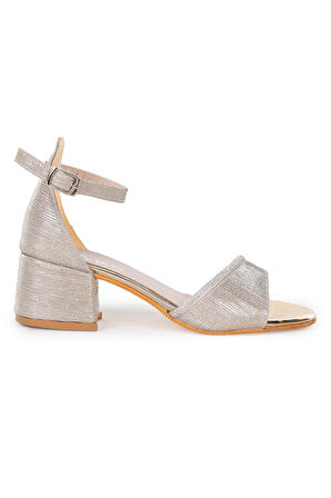 Kiko Kids Elos Günlük Kız Çocuk 4 Cm Topuklu Sandalet Ayakkabı