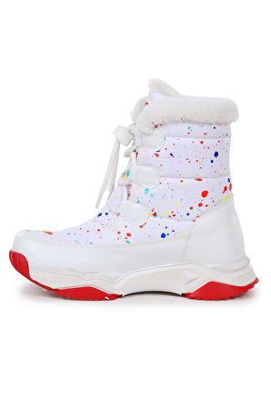 Kiko Kids Bambu Bağcıklı Kız Çocuk Kar Botu