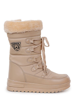 Kiko Kids İçi Termal Kürklü Kız Çocuk Kar Botu Ayakkabı Twg 995