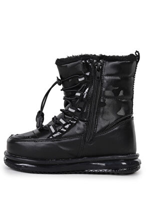 Kiko Kids Cern Fermuarlı Kız Çocuk Bot Ayakkabı