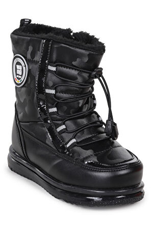 Kiko Kids Cern Fermuarlı Kız Çocuk Bot Ayakkabı