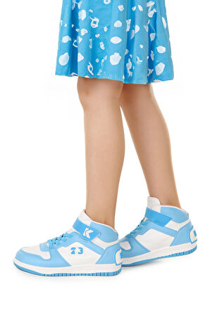Kiko Kids Carde Günlük Cırtlı Kız Çocuk Spor Ayakkabı