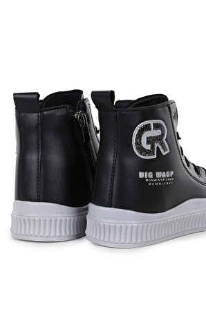 Kiko Kids Wasp Fermuarlı Günlük Erkek Çocuk Bot Ayakkabı