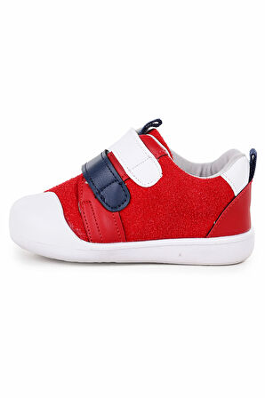 Kiko Kids Şifu İlk Adım Cırtlı Erkek Bebek Spor Ayakkabı