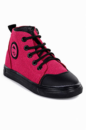 Kiko Kids Kai Fermuarlı Kız Bebek Günlük Bot Ayakkabı