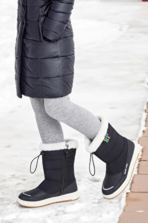 Kiko Kids Havana Fermuarlı Günlük Kız Çocuk Kar Botu