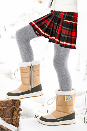 Kiko Kids Havana Fermuarlı Günlük Kız Çocuk Kar Botu