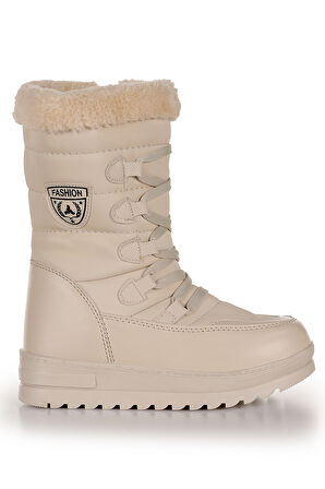 Kiko Kids İçi Termal Kürklü Kız Çocuk Kar Botu Ayakkabı Twg 995