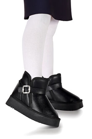 Kiko Kids Rokca Cilt Kemerli Kız Çocuk Bot Ayakkabı