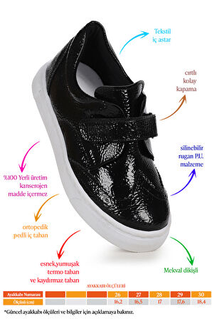 Kiko Kids Richie Rugan Cırtlı Günlük Erkek Çocuk Casual Ayakkabı