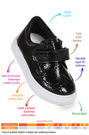 Kiko Kids Richie Rugan Cırtlı Günlük Erkek Bebek Casual Ayakkabı