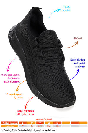 Kiko Kids Wild Fileli Günlük Erkek Çocuk Spor Ayakkabı