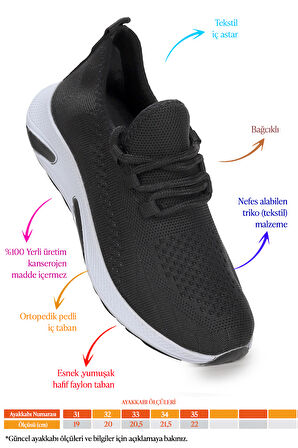  Wild Fileli Günlük Erkek Çocuk Spor Ayakkabı