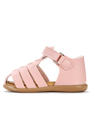 Kiko Kids Lonpe İlk Adım Cırtlı Kız Bebek Sandalet