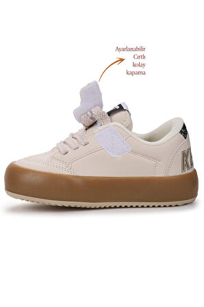 Kiko Kids Rida Günlük Bağcıklı Kız Çocuk Spor Ayakkabı