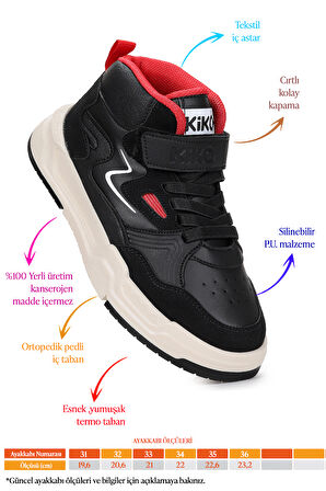  Hayka-3 Cırtlı Erkek Çocuk Spor Ayakkabı