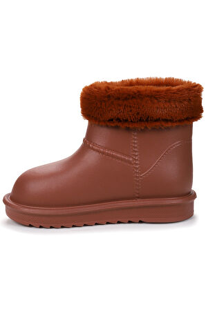 Kiko Kids Geta Su Geçirmez İçi Kürklü Kız Çocuk Eva Yağmur Kar Çizme