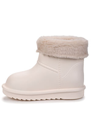 Kiko Kids Geta Su Geçirmez İçi Kürklü Kız Çocuk Eva Yağmur Kar Çizme