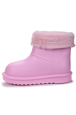 Kiko Kids Geta Su Geçirmez İçi Kürklü Kız Çocuk Eva Yağmur Kar Çizme