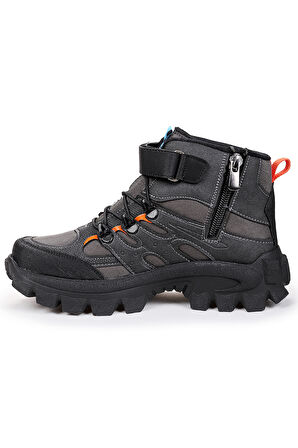 Kiko Kids Sumy Termo Taban Cırtlı Erkek Çocuk Spor Bot Ayakkabı