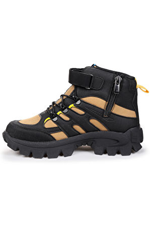 Kiko Kids Sumy Termo Taban Cırtlı Erkek Çocuk Spor Bot Ayakkabı