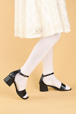 Kiko Kids Alexa Günlük Kız Çocuk 4 Cm Topuklu Sandalet Abiye Ayakkabı