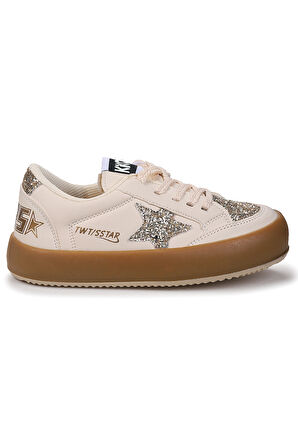 Kiko Kids Rida Günlük Bağcıklı Kız Çocuk Spor Ayakkabı