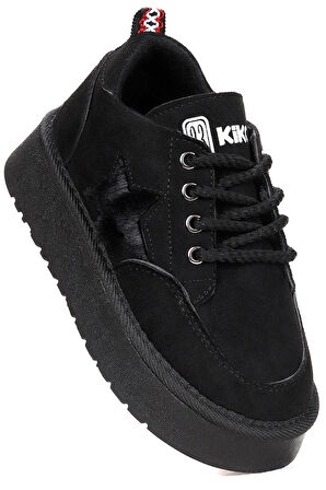 Kiko Kids Parva Bağcıklı Kız Çocuk Günlük Spor Bot Ayakkabı