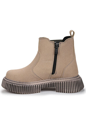 Kiko Kids Penka Fermuarlı Erkek Çocuk Günlük Bot Ayakkabı